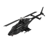 WOLFBUSH & YU XIANG AW-911 Airwolf 1/34 スケール RC ヘリコプター GPS 搭載 9CH 6G/3D 切替 無ブレード Mode1/2 切替対応 RTF 版