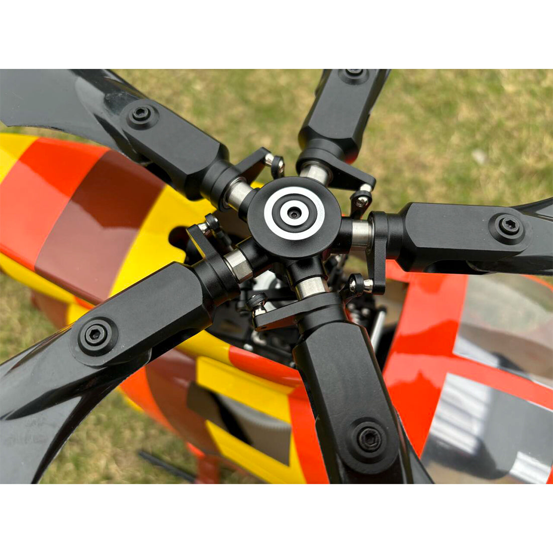 FLISHRC FL500 MD500 500クラス RCヘリコプター 2.4G 6CH FLISHRC L7飛行制御 GPS4方式測位 RTF版