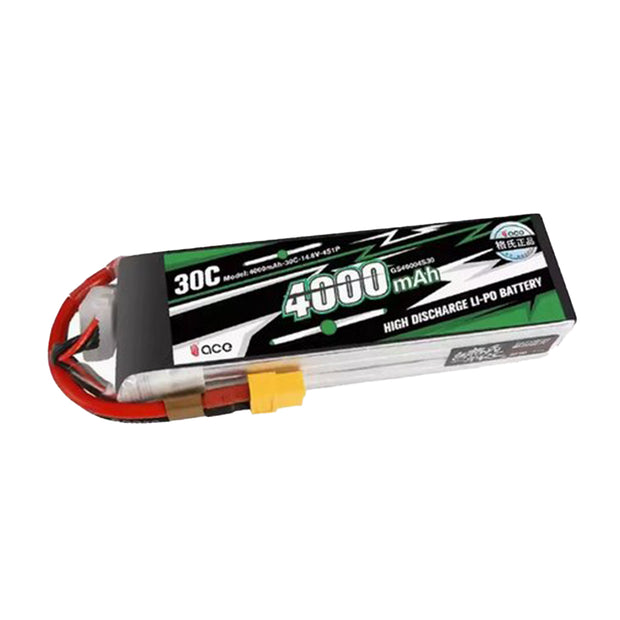 4S 4000mAh LiPoバッテリー XT60コネクター付き JCZK-300C RCヘリコプター専用