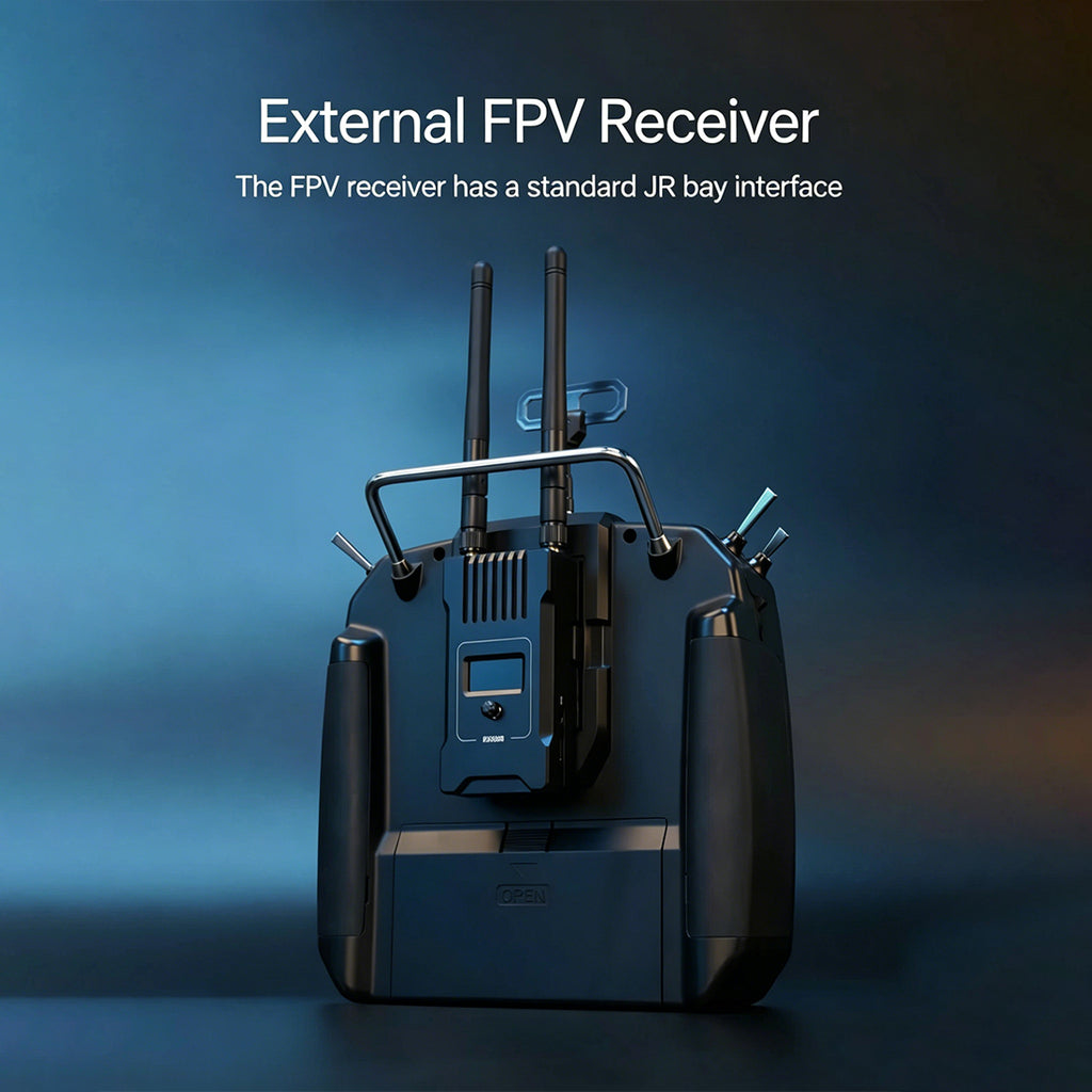 FATFISH F16 FPV送信機 ELRS 5.8G映像伝送 ホールジンバル タッチパネル