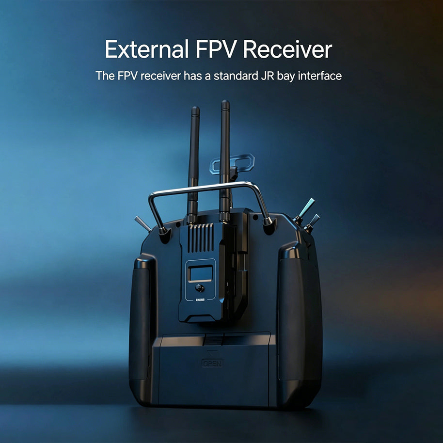 FATFISH F16 FPV送信機 ELRS 5.8G映像伝送 ホールジンバル タッチパネル
