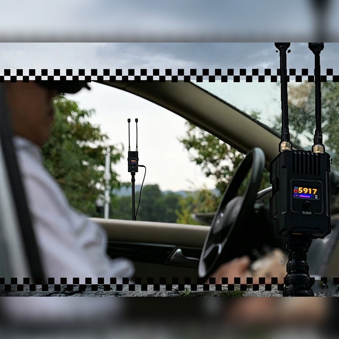 FATFISH F16 FPV送信機 ELRS 5.8G映像伝送 ホールジンバル タッチパネル