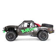 1/10スケール 2.4GHz 4WDブラシレスRCトラック 全地形 高速オフロードカー ジャイロ安定 金属ドライブトレイン LEDライト RTR