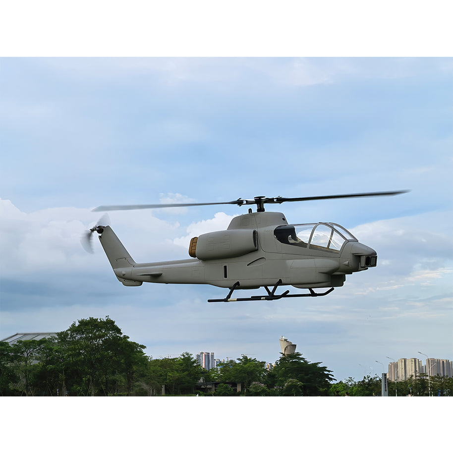 FL500 AH-1 500-Class 2.4G 6チャンネルスケール RCヘリコプターモデル（FLISHRC L7飛行コントローラー・4方式測位GPS・リアルコックピット対応｜RTF版）
