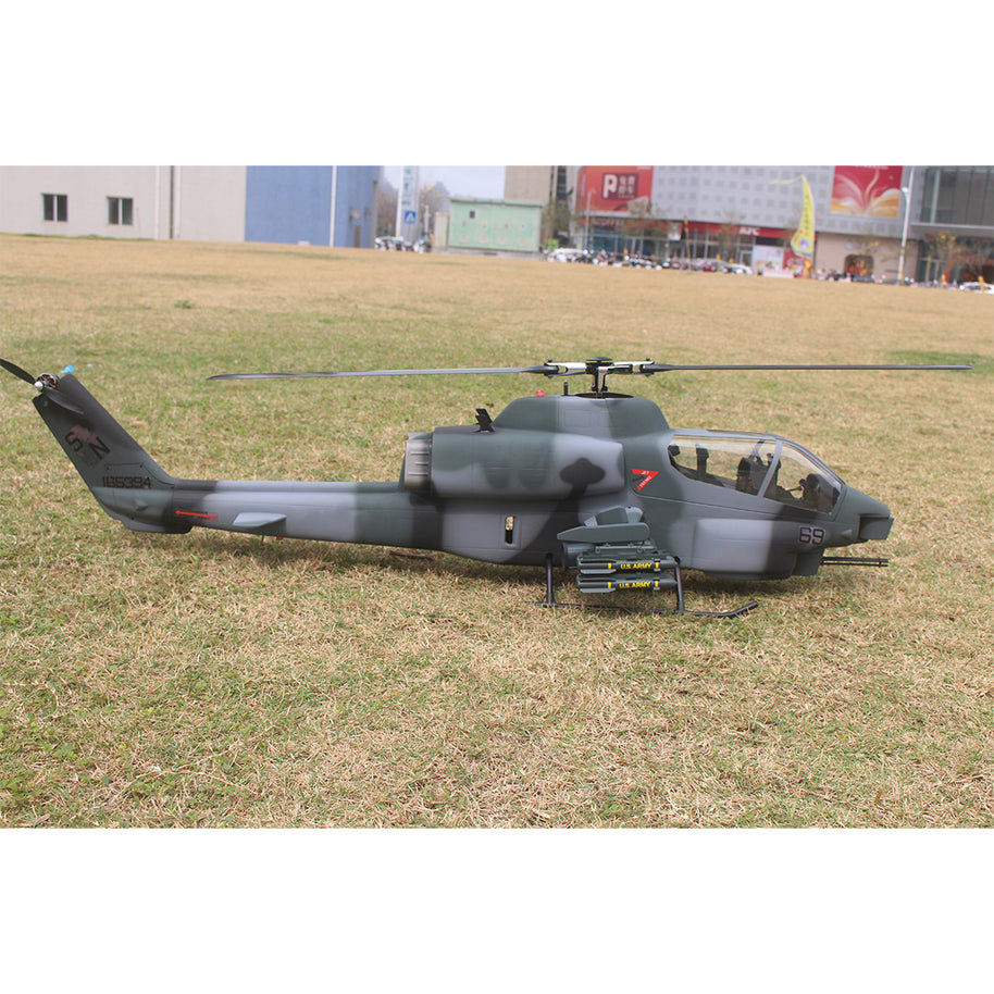 FL500 AH-1 500-Class 2.4G 6チャンネルスケール RCヘリコプターモデル（FLISHRC L7飛行コントローラー・4方式測位GPS・リアルコックピット対応｜RTF版）