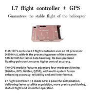 FL500 AH-1 500-Class 2.4G 6チャンネルスケール RCヘリコプターモデル（FLISHRC L7飛行コントローラー・4方式測位GPS・リアルコックピット対応｜RTF版）