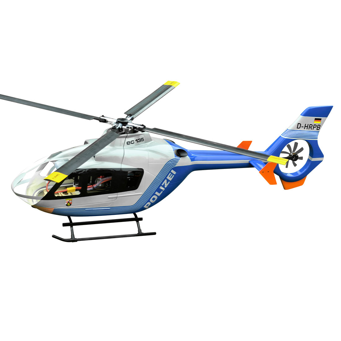 FL500 EC135 500-Class 2.4G 6チャンネルスケール RCヘリコプターモデル（FLISHRC L7飛行コントローラー・4方式測位GPS対応｜RTFバージョン）