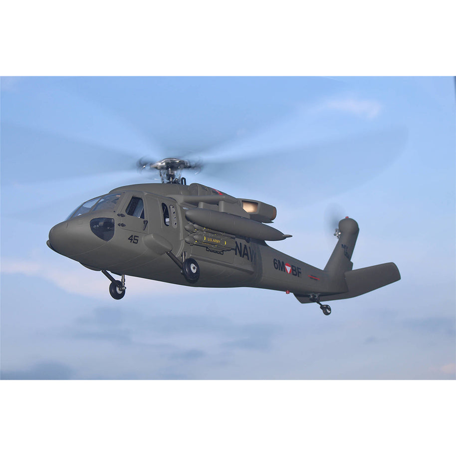 FL500 UH-60 500-Class 2.4G 6チャンネルスケール RCヘリコプターモデル（FLISHRC L7飛行コントローラー・4方式測位GPS・リアルコックピット対応｜RTFバージョン）