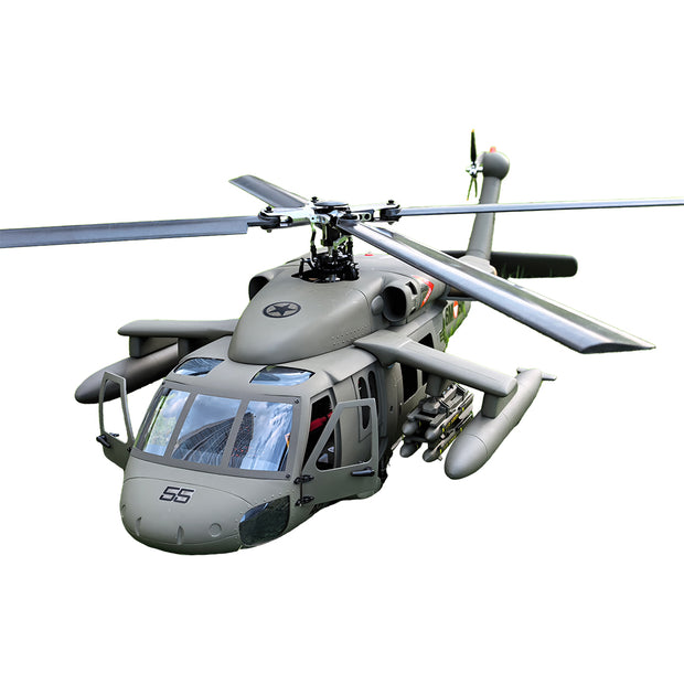 FL500 UH-60 500-Class 2.4G 6チャンネルスケール RCヘリコプターモデル（FLISHRC L7飛行コントローラー・4方式測位GPS・リアルコックピット対応｜RTFバージョン）