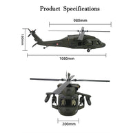 FL500 UH-60 500-Class 2.4G 6チャンネルスケール RCヘリコプターモデル（FLISHRC L7飛行コントローラー・4方式測位GPS・リアルコックピット対応｜RTFバージョン）