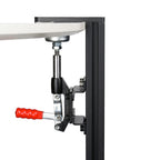 フライトシミュレータ卓上マウント Hoowalt D301 D302 対応 孔ピッチ 30mm 3060 厚型アルミ クイッククランプ