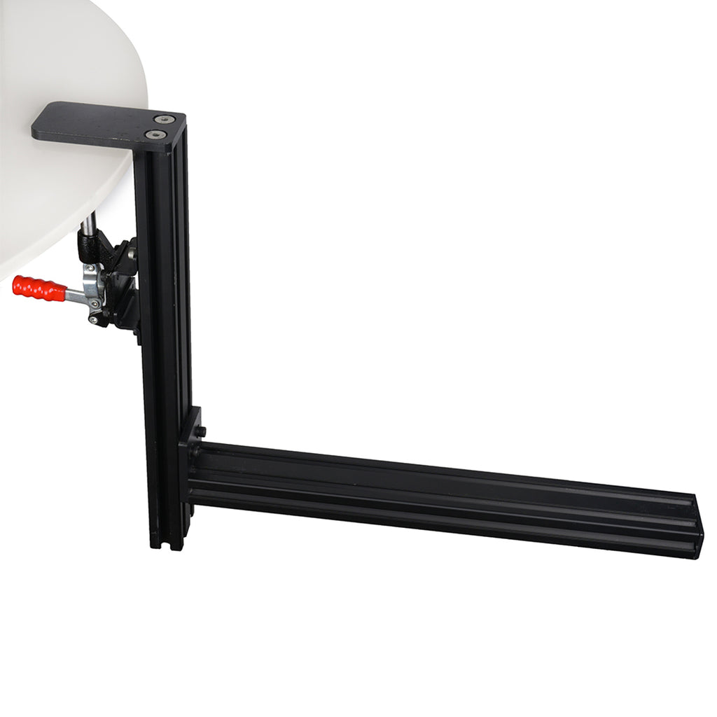フライトシミュレータ卓上マウント Hoowalt D301 D302 対応 孔ピッチ 30mm 3060 厚型アルミ クイッククランプ