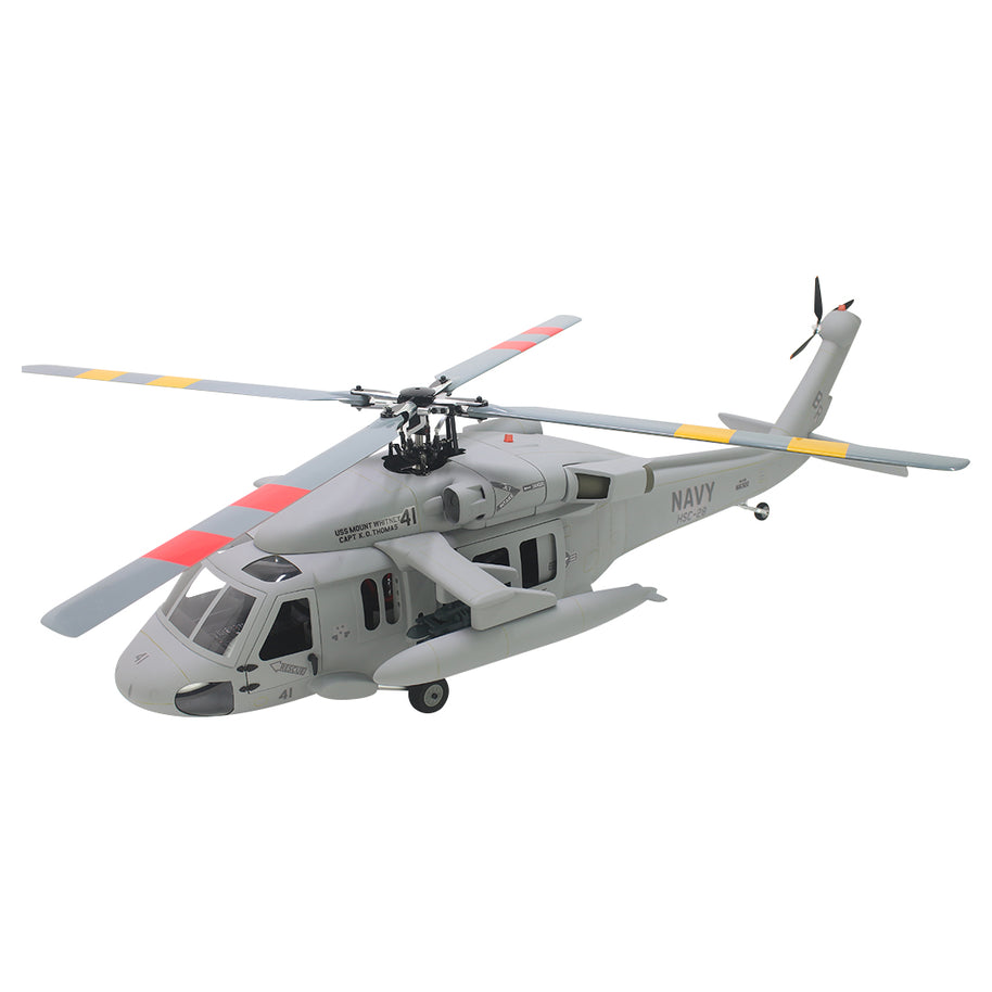 FLISHRC FL500 SH-60ヘリ｜500クラス GPS4モード測位 L7フライトコントローラー グラスファイバー機体 RTF