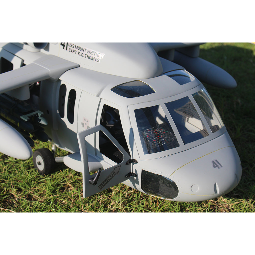 FLISHRC FL500 SH-60ヘリ｜500クラス GPS4モード測位 L7フライトコントローラー グラスファイバー機体 RTF
