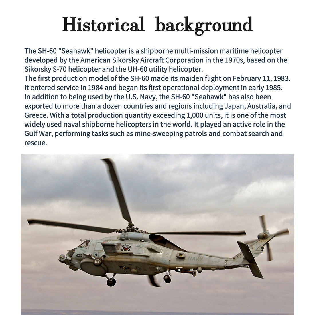FLISHRC FL500 SH-60ヘリ｜500クラス GPS4モード測位 L7フライトコントローラー グラスファイバー機体 RTF