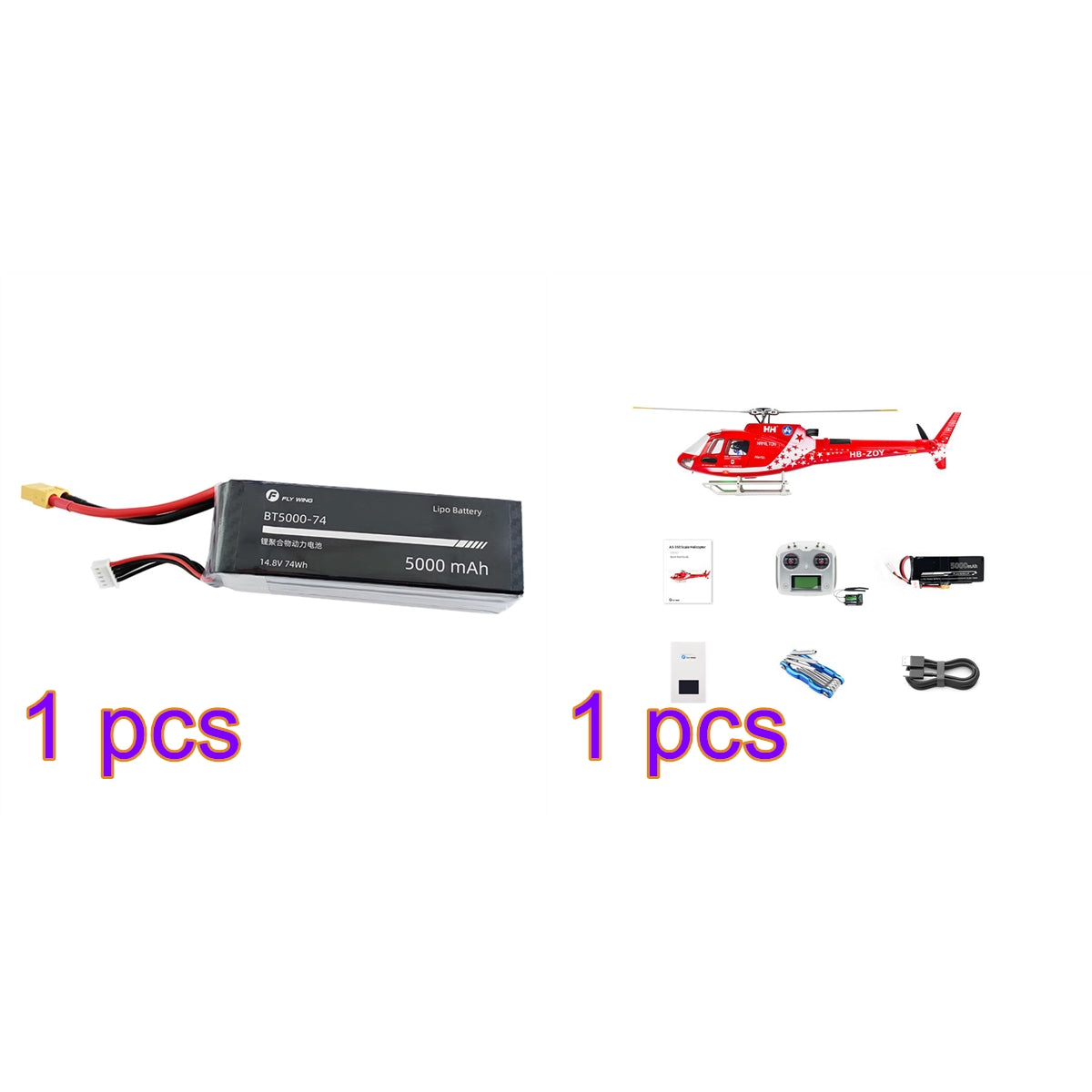 FLYWING AS-350 470級RCヘリ｜ACEフラコン マルチ衛星GPS測位 自動帰還 ワンタッチローター 2.4G長距離操作 3モード飛行