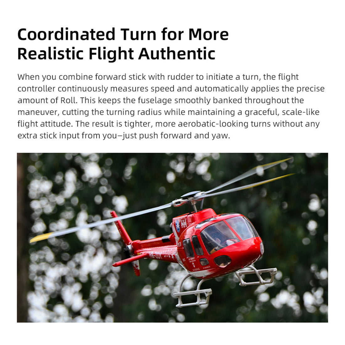 FLYWING AS-350 470級RCヘリ｜ACEフラコン マルチ衛星GPS測位 自動帰還 ワンタッチローター 2.4G長距離操作 3モード飛行