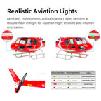 FLYWING AS-350 470級RCヘリ｜ACEフラコン マルチ衛星GPS測位 自動帰還 ワンタッチローター 2.4G長距離操作 3モード飛行