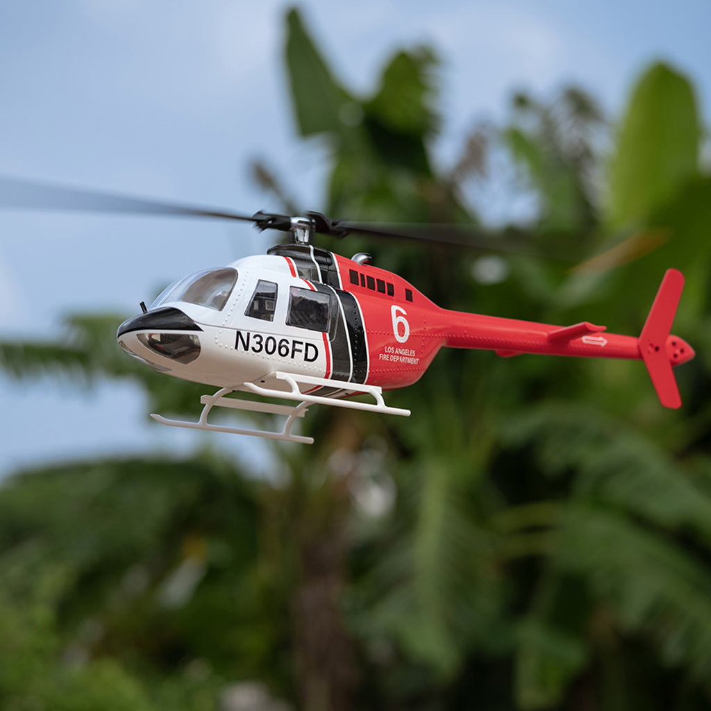 FLYWING Bell-206-V3 470クラス 6CHスケールヘリ 本体キット | 送信機別売り 技適不要