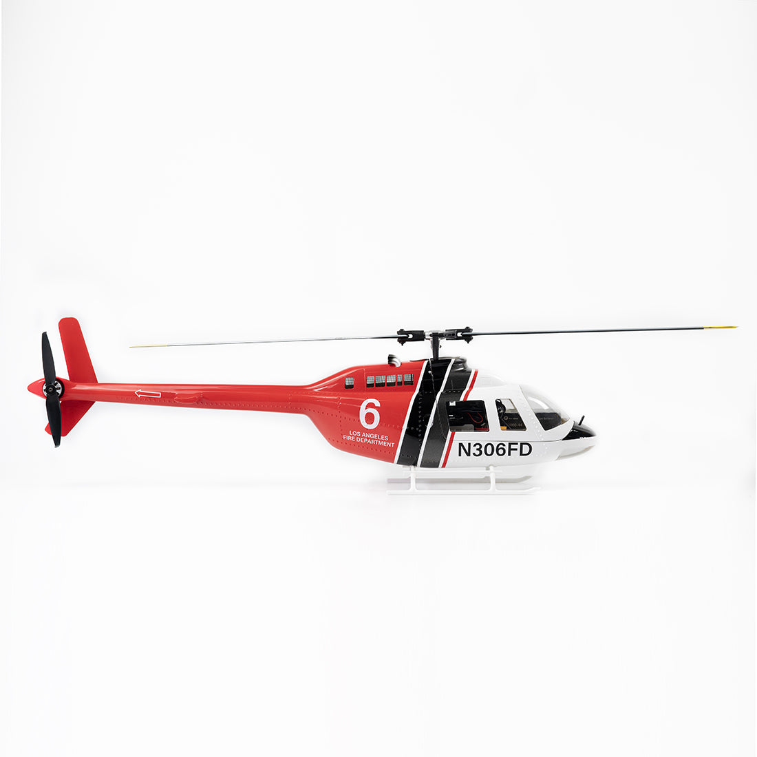 FLYWING Bell-206-V3 470クラス 6CHスケールヘリ 本体キット | 送信機別売り 技適不要