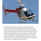FLYWING Bell-206-V3 470クラス 6CHスケールヘリ 本体キット | 送信機別売り 技適不要