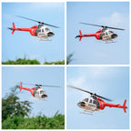 FLYWING Bell-206-V3 470クラス 6CHスケールヘリ 本体キット | 送信機別売り 技適不要