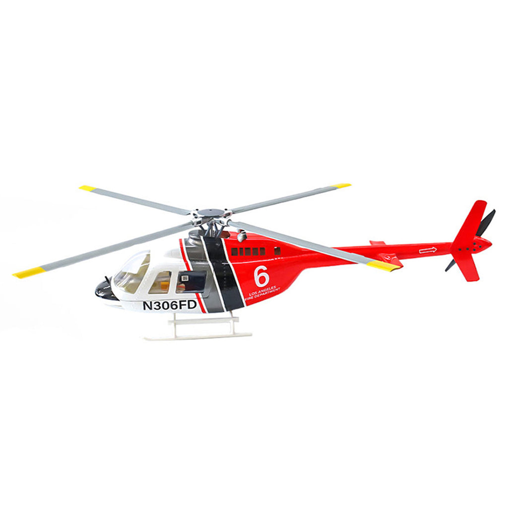 FLYWING Bell-206-V4 470クラス 6CHスケールヘリ 本体キット | 送信機別売り 技適不要