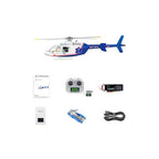 FLYWING BELL-407 470級 RCヘリコプター RTFバージョン GPS ACEフライトコントローラー 2.4G 左右ハンドル調整可能
