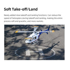 FLYWING BELL-407 470級 RCヘリコプター RTFバージョン GPS ACEフライトコントローラー 2.4G 左右ハンドル調整可能