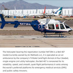 FLYWING BELL-407 470級 RCヘリコプター RTFバージョン GPS ACEフライトコントローラー 2.4G 左右ハンドル調整可能