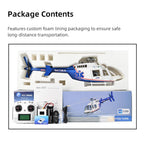 FLYWING BELL-407 470級 RCヘリコプター RTFバージョン GPS ACEフライトコントローラー 2.4G 左右ハンドル調整可能