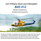 FLYWING BELL-412 470クラス 6CH4枚ロータースケールヘリ 本体キット | 送信機別売り 技適不要