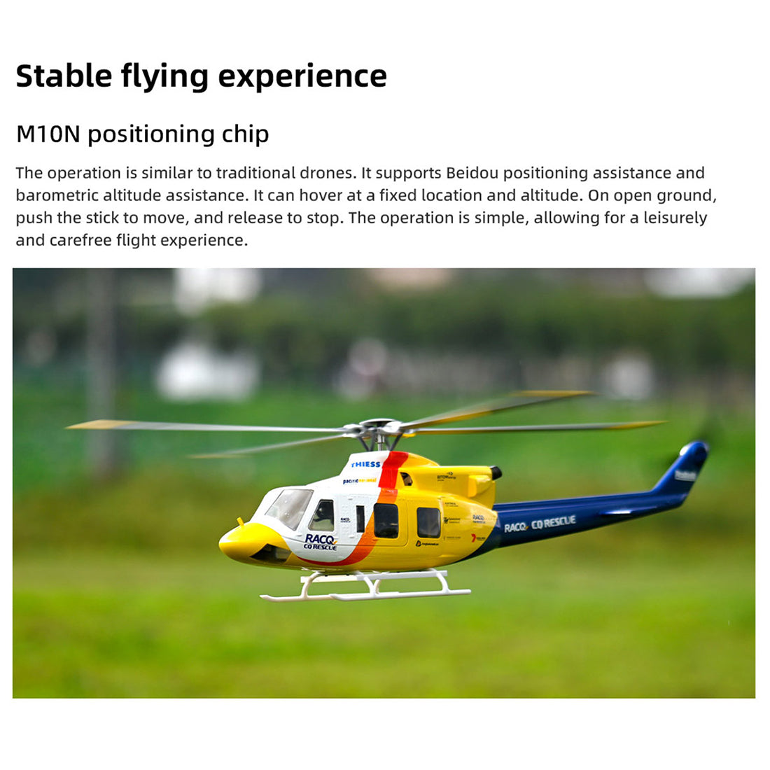 FLYWING BELL-412 470クラス 6CH4枚ロータースケールヘリ 本体キット | 送信機別売り 技適不要