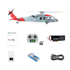FLYWING MH-60R 470クラス RC軍用ヘリコプター 2.4G 6CH ACEフライトコントローラー GPS測位 左右ハンドコントロール