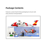 FLYWING MH-60R 470クラス RC軍用ヘリコプター 2.4G 6CH ACEフライトコントローラー GPS測位 左右ハンドコントロール
