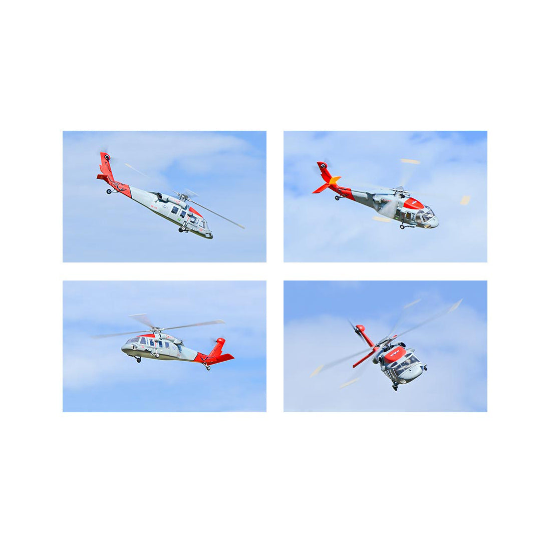 FLYWING MH-60R 470クラス RC軍用ヘリコプター 2.4G 6CH ACEフライトコントローラー GPS測位 左右ハンドコントロール