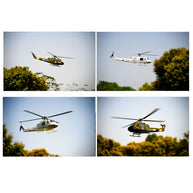 FLYWING UH1-V4 Huey 470クラス RC軍用ヘリコプター 2.4G 6CH Model1/Model2切替 RTF版