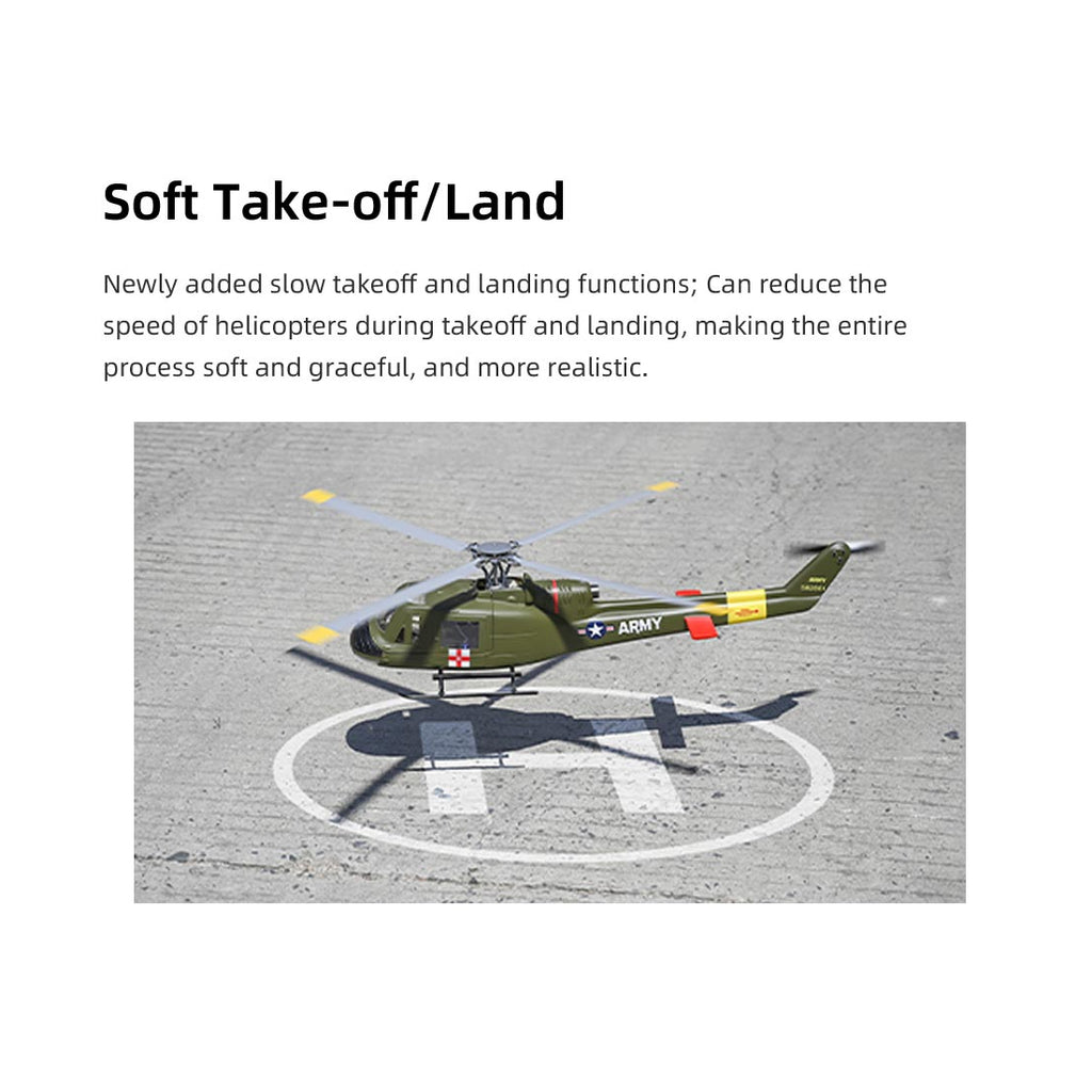 FLYWING UH1-V4 Huey 470クラス 6CHスケールヘリ 本体キット | 送信機別売り 技適不要