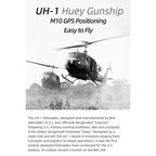 FLYWING UH1-V4 Huey 470クラス 6CHスケールヘリ 本体キット | 送信機別売り 技適不要