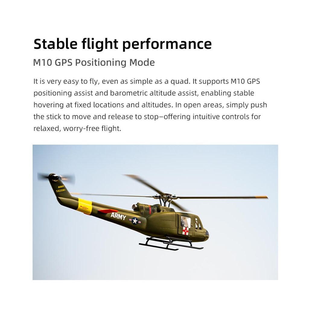 FLYWING UH1-V4 Huey 470クラス 6CHスケールヘリ 本体キット | 送信機別売り 技適不要