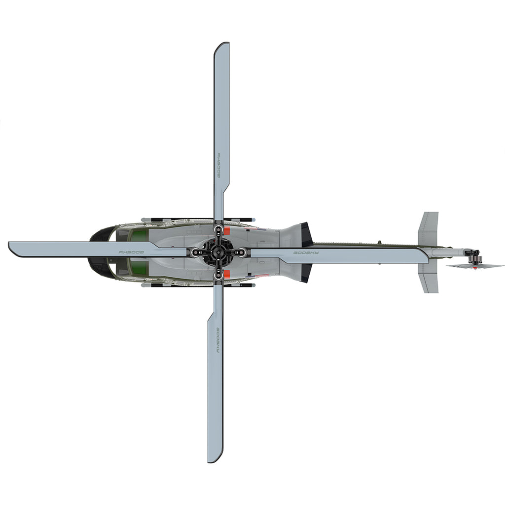 【NEW】GOOSKY E2 UH-1Y 2.4G 6CH ミリタリーグリーン  RTF｜技適シール