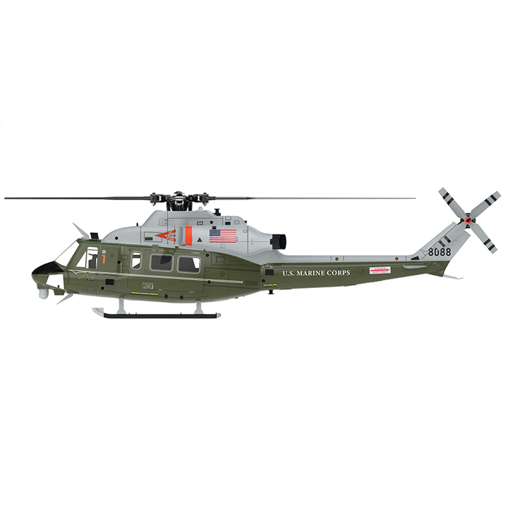 【NEW】GOOSKY E2 UH-1Y 2.4G 6CH ミリタリーグリーン  RTF｜技適シール