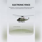 【NEW】GOOSKY E2 UH-1Y 2.4G 6CH ミリタリーグリーン  RTF｜技適シール