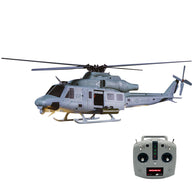GOOSKY E2 1/35スケール UH-1Y RCヘリコプター RTF版 2.4G A8充電式リモコン GPS安定ホバリング