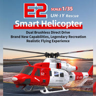 GOOSKY E2 1/35スケール UH-1Y RCヘリコプター RTF版 2.4G A8充電式リモコン GPS安定ホバリング