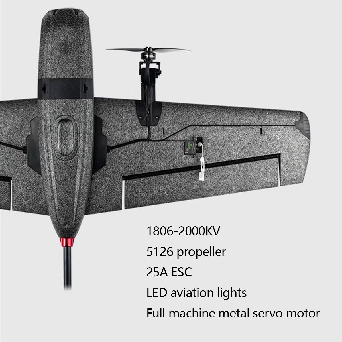 HEEWING Ranger T1 VTOL 2.4G EPP RC 航空機（FPV カメラ + 映像伝送モジュール付き RTF 版）