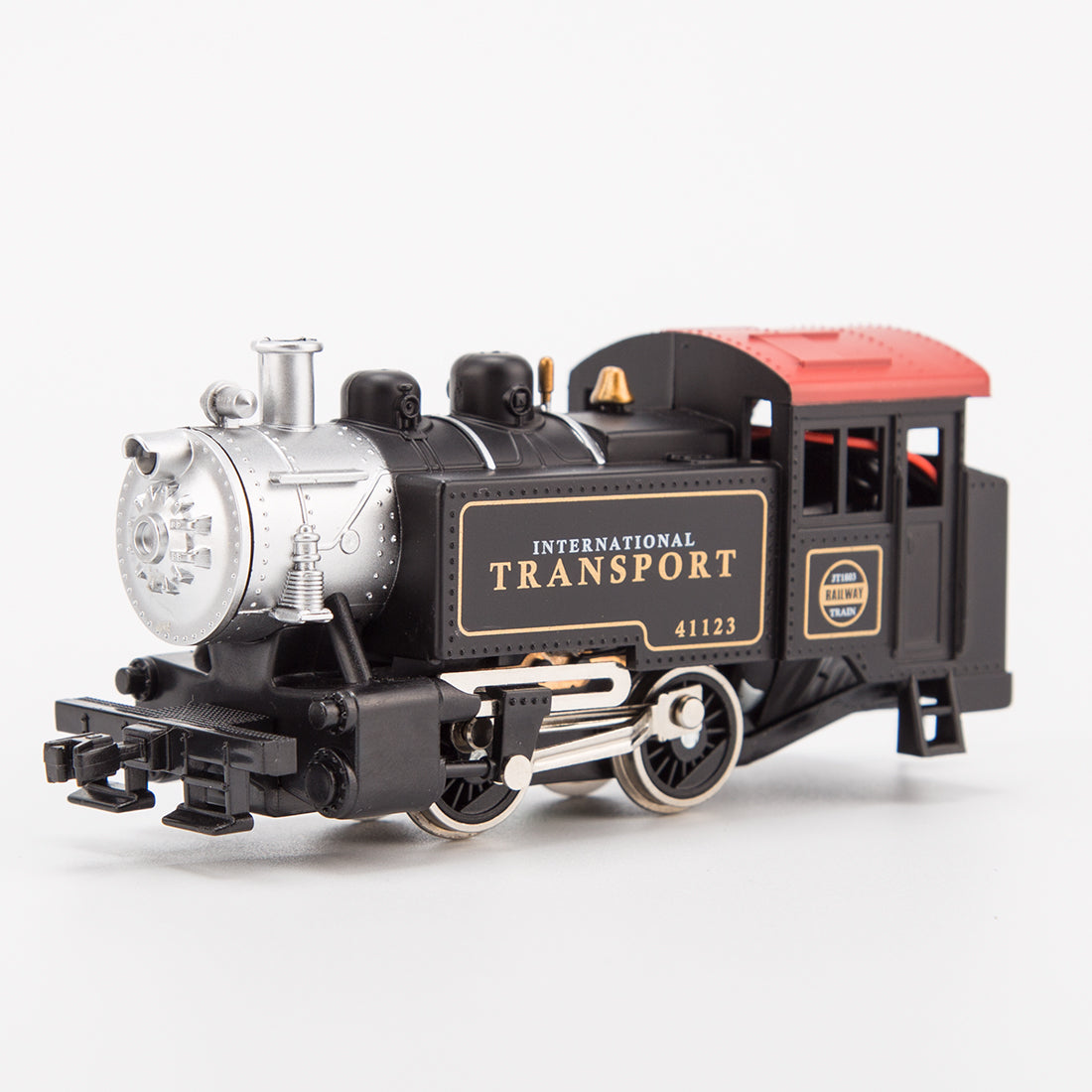 1/87 HOスケール英国蒸気機関車模型｜0-4-0クラシック蒸気機関車 合金ボディ 電動無段階スピード調整 完全セットDIY組立 鉄道コレクション