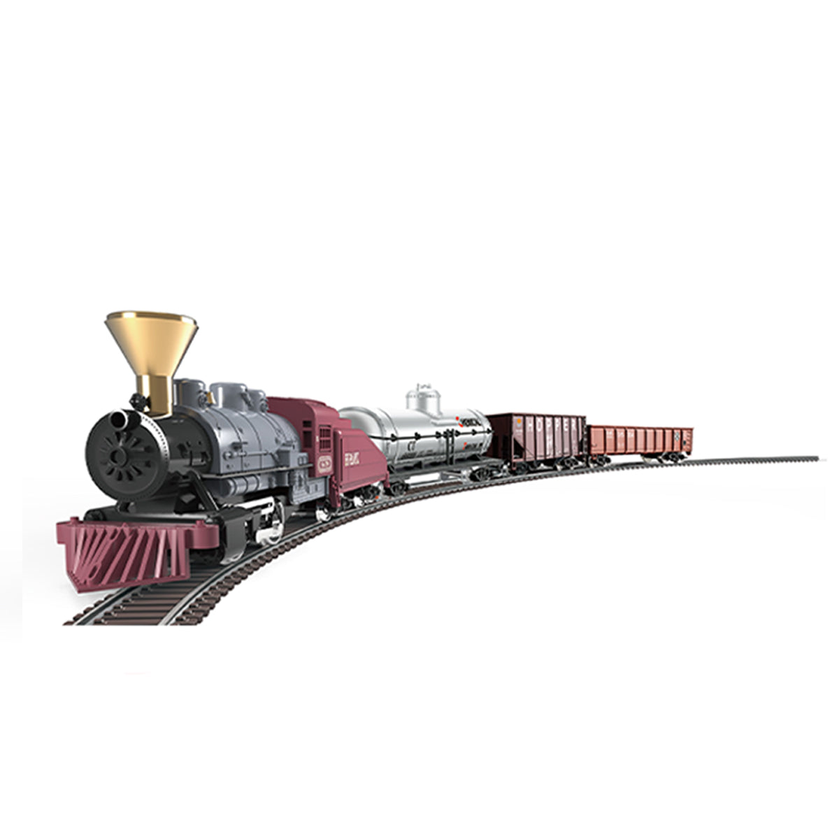 1/87 HOスケール 0-4-0オールド蒸気機関車模型｜米国レトロ鉄道デザイン メタルレール一式 電動無段階速度調整 DIY情景組立 鉄道コレクション|RTRHOBBYJP