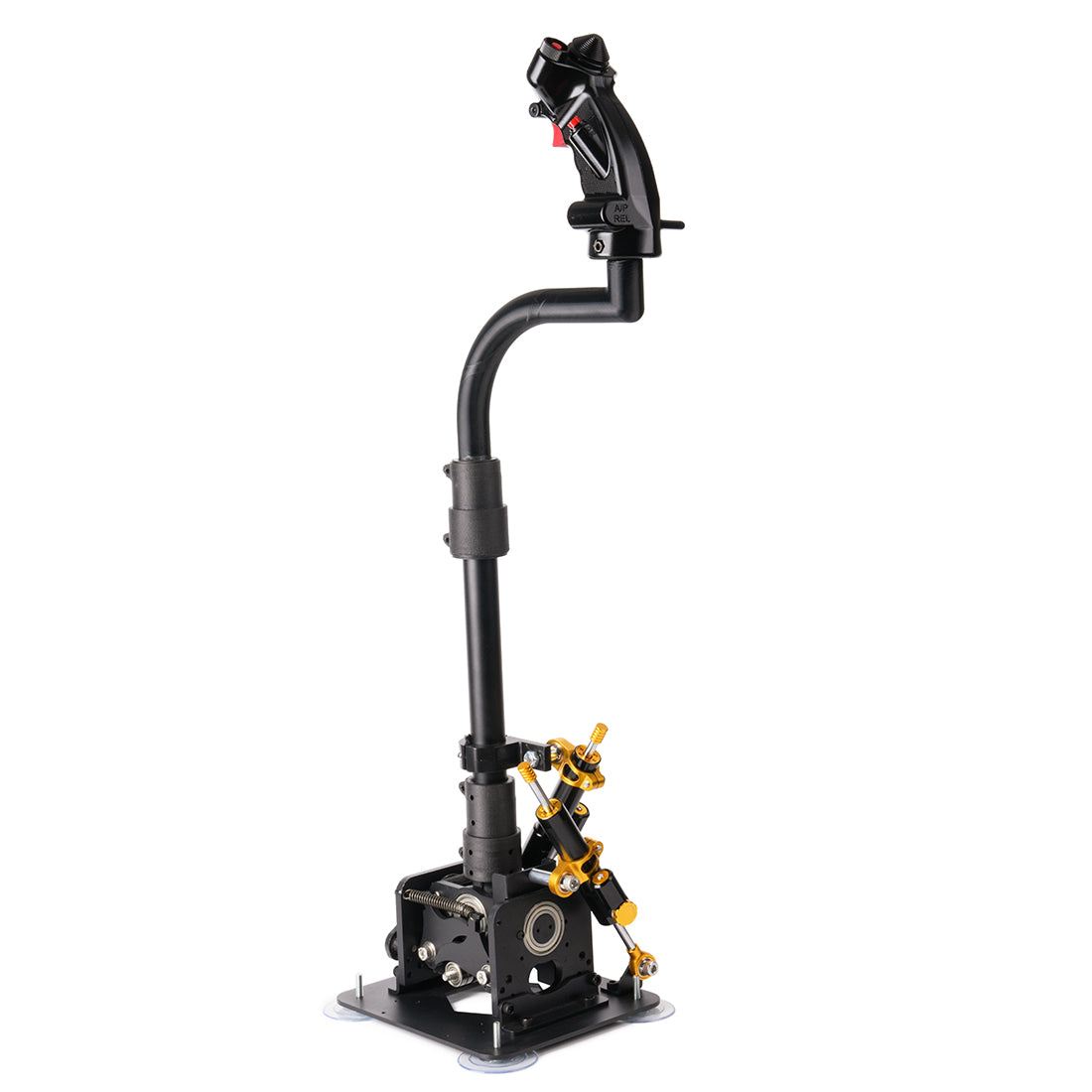 Hoowalt D303 デュアルホールセンサー搭載 ヘリコプターコントロールスティック USB プラグアンドプレイ