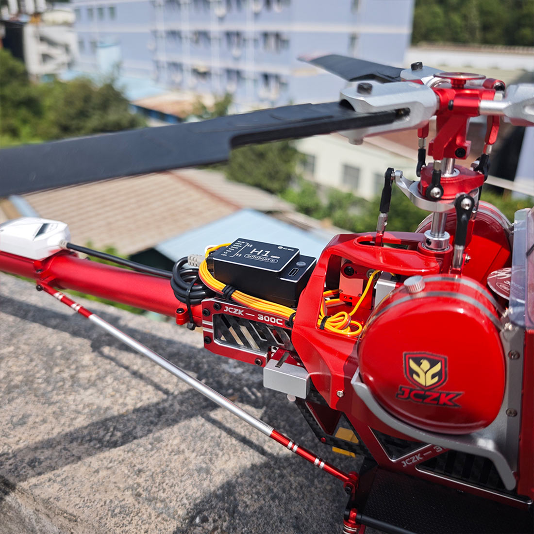 RTRHOBBYJP JCZK 300C PRO RCヘリコプター RTF版 GPS+北斗二重測位 H1
